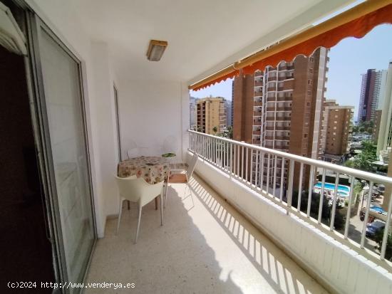 Apartamento de 2 dormitorios y 1 baño en zona de Levante. parking y piscina comunitaria. - ALICANTE