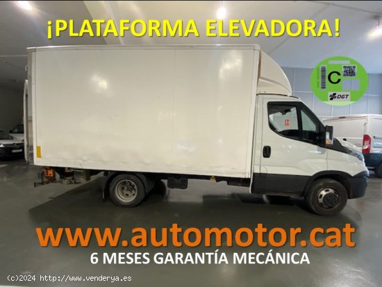  Iveco Daily Chasis Cabina 35C16 3750 160cv PLATAFORMA ELEVADORA - GARANTIA MECANICA - Barcelona 