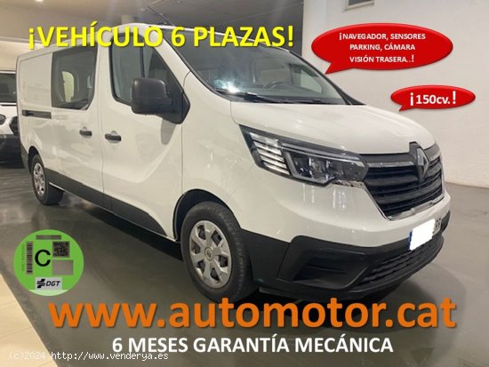  Renault Trafic Combi Mixto 5/6 2.0dCi Energy Blue L N1 150cv - GARANTIA MECANICA - Barcelona 