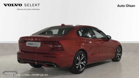 Volvo S60 T5 R-Design Automatico de 2021 con 14.702 Km por 47.990 EUR. en Burgos