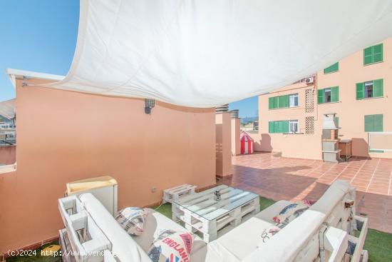 ÁTICO DE 2 HABITACIONES CON TERRAZA SOLÁRIUM Y TRASTERO EN SON SERRA (LA VILETA) - BALEARES