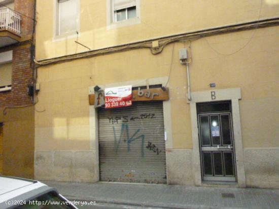 Vivienda y local comercial en Sants/Les Corts ( Barcelona) - BARCELONA