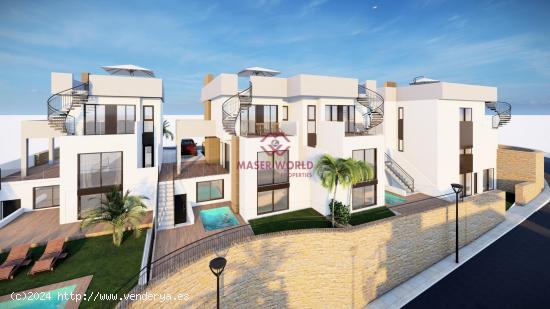 VILLAS DE OBRA NUEVA EN LA FINCA GOLF - ALICANTE