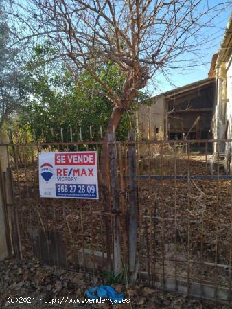 CASA CON TERRENO EN HUERTA ALTA (ALGUAZAS) - MURCIA