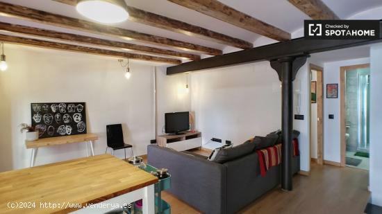 Habitaciones con encanto en alquiler en piso compartido con terraza en Sants - BARCELONA