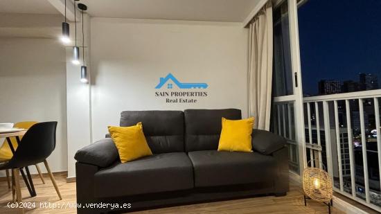 Apartamento reformado en 2ª linea de la Playa de Levante de Benidorm - ALICANTE