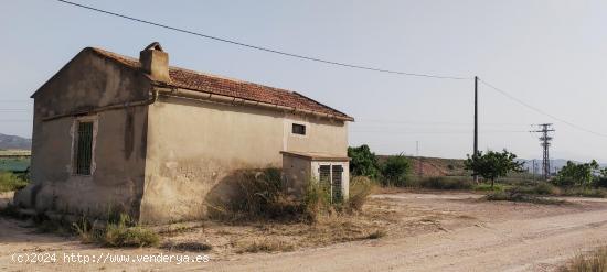 SE VENDE TERRENO DE  20.450 METROS CUADRADOS CON CASA DE 42 MTR CON LUZ Y AGUA - ALICANTE