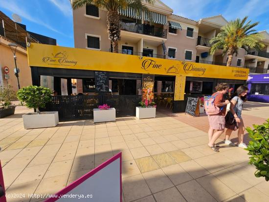 TRASPASO DE RESTAURANTE EN LOS ALCÁZARES. - MURCIA