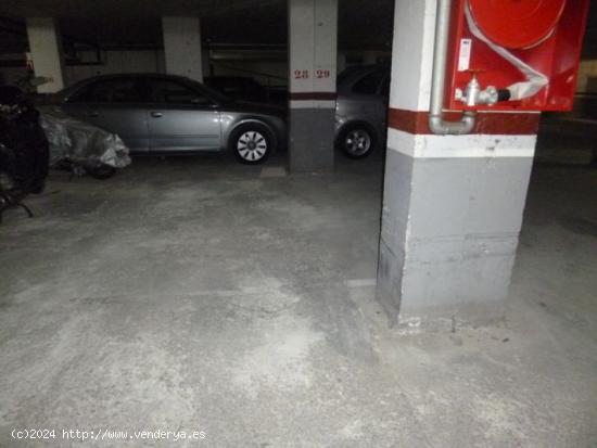 Plaza de parking zona Avenida Barcelona - BARCELONA