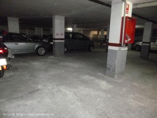 Plaza de parking zona Avenida Barcelona - BARCELONA