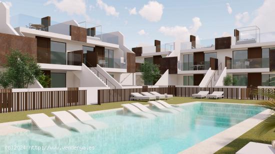 RESIDENCIAL DE OBRA NUEVA DE APARTAMENTOS BUNGALOW EN PILAR DE LA HORADADA - ALICANTE