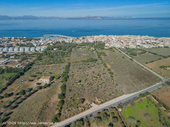 Gran terreno con proyecto en Sa Coloni de Sant Pere - BALEARES