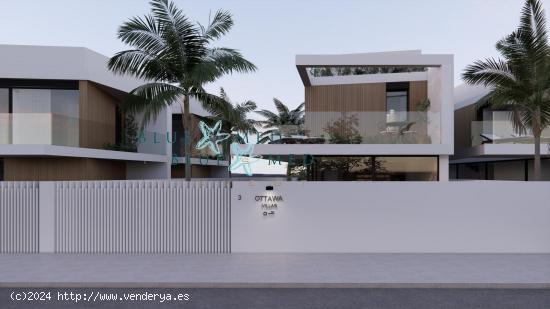 lujoso complejo de 4 villas en parcelas independientes con piscina individual. - ALICANTE