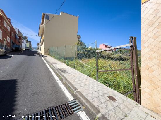 SOLAR PARA EDIFICAR EN EL CENTRO DE ICOD DE LOS VINOS - SANTA CRUZ DE TENERIFE