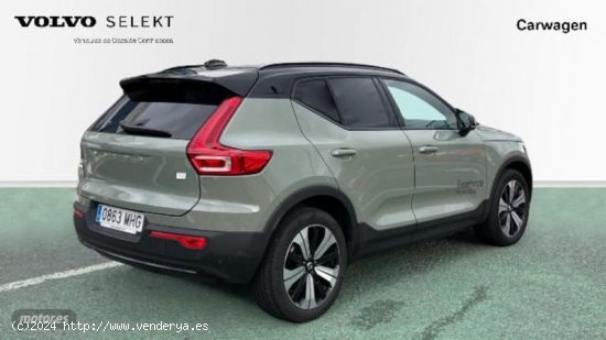 Volvo XC40 BEV 78KWH RECHARGE TWIN ULTIMATE AWD 5P de 2023 con 13.585 Km por 43.900 EUR. en Vizcaya