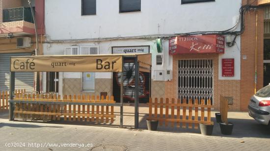 En traspaso Cafetería-Restaurante céntrico en Quart de Poblet - VALENCIA