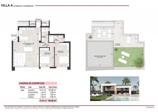 Chalets de lujo en Campo de Golf - MURCIA