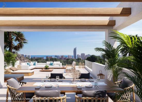 NUEVAS VILLAS EN FINESTRAT CON VISTAS PANORÁMICAS A BENIDORM - ALICANTE