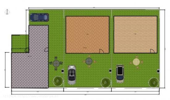 Solar urbanizable y divisible, 3 parcelas de 197m2, desde 47.500€ - ALMERIA