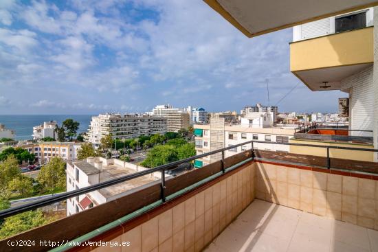 Luminoso y centrico apartamento con vistas panoramicas al mar - MALAGA