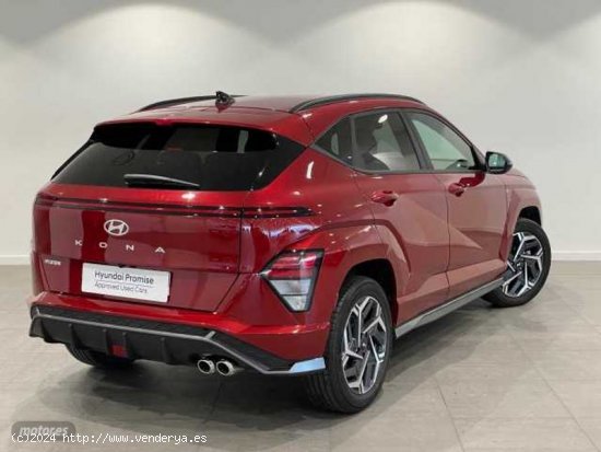 Hyundai Kona 1.0 TGDI Nline 4x2 de 2024 con 3.400 Km por 25.500 EUR. en Barcelona