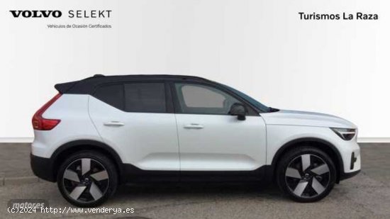 Volvo XC40 TODOTERRENO BEV 70KWH RECHARGE PURO PLUS 231CV 5P de 2022 con 24.135 Km por 33.600 EUR. e