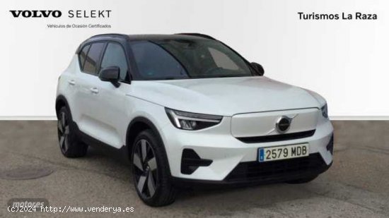 Volvo XC40 TODOTERRENO BEV 70KWH RECHARGE PURO PLUS 231CV 5P de 2022 con 24.135 Km por 33.600 EUR. e