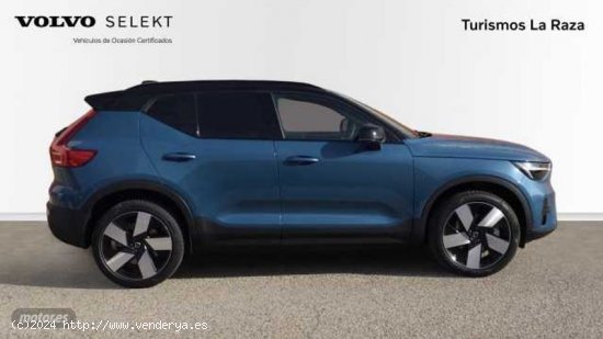 Volvo XC40 TODOTERRENO BEV 70KWH RECHARGE PURO PLUS 231CV 5P de 2022 con 36.866 Km por 33.600 EUR. e