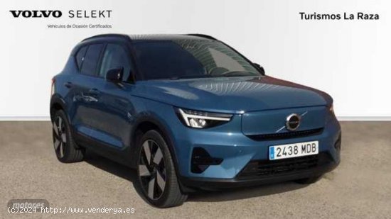 Volvo XC40 TODOTERRENO BEV 70KWH RECHARGE PURO PLUS 231CV 5P de 2022 con 36.866 Km por 33.600 EUR. e