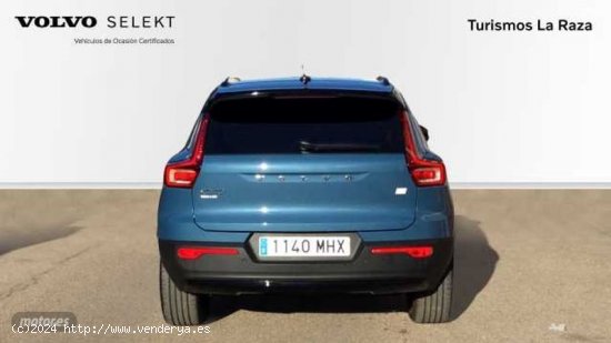 Volvo XC40 TODOTERRENO BEV 78KWH RECHARGE TWIN PLUS 408CV 5P de 2023 con 24.600 Km por 46.900 EUR. e