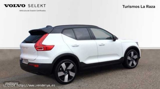 Volvo XC40 TODOTERRENO BEV 70KWH RECHARGE PLUS 231CV 5P de 2023 con 22.466 Km por 37.900 EUR. en Sev