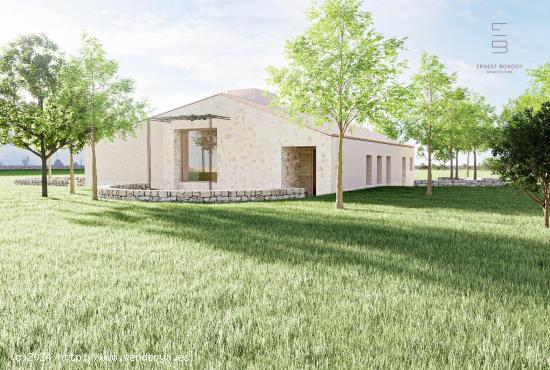  Terreno o finca edificable con proyecto edificación - BALEARES 