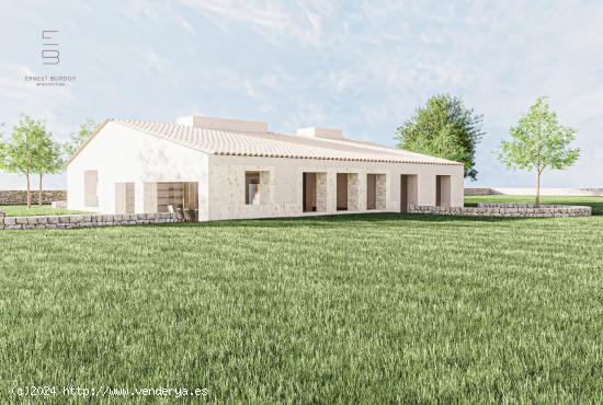 Terreno o finca edificable con proyecto edificación - BALEARES