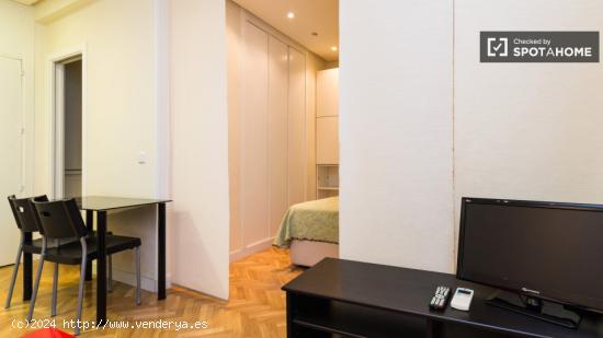 Apartamento estudio lindo y acogedor, con aire acondicionado en el exclusivo Salamanca - MADRID