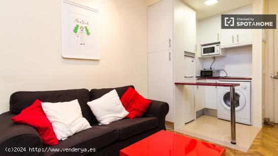 Apartamento estudio lindo y acogedor, con aire acondicionado en el exclusivo Salamanca - MADRID