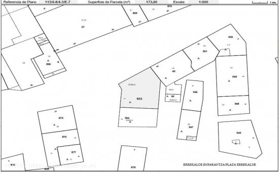 Se vende terreno urbano en el  centro de Olazti - Olazagutia - NAVARRA