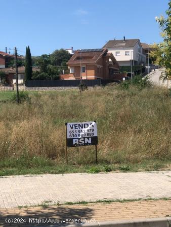 FANTÀSTIC TERRENY EN VENDA A NAVARCLES - BARCELONA