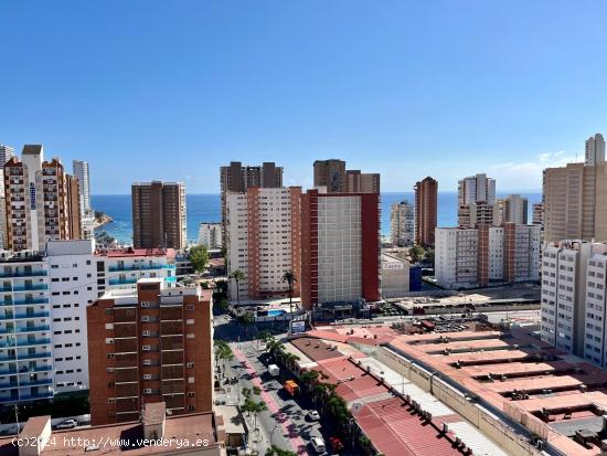 Apartamento de esquina en rincon llano, playa de levante 2 dorm. vistas al mar. parking y piscina. -