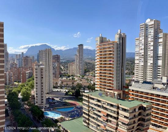 Apartamento de esquina en rincon llano, playa de levante 2 dorm. vistas al mar. parking y piscina. -