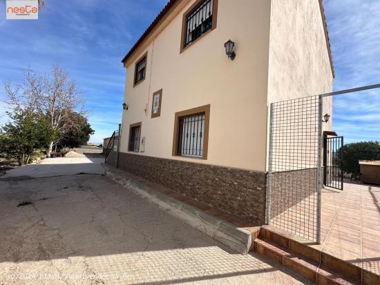 TERRENO CON 2 CASAS Y ALMACÉN EN TERCIA - MURCIA