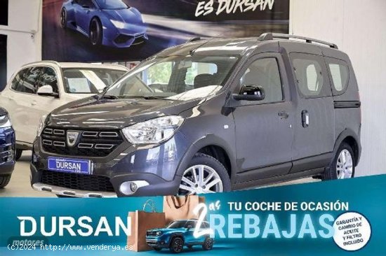 Dacia Dokker Sl 2018 1.6 75kw 102cv de 2018 con 56.200 Km por 15.090 EUR. en Madrid