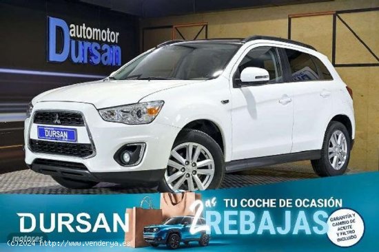 Mitsubishi Asx 160 Mpi Motion de 2014 con 113.223 Km por 10.490 EUR. en Madrid