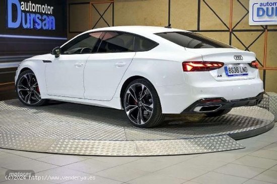 Audi A5 Black Line 40 Tdi S Tronic Sportback de 2021 con 61.952 Km por 38.990 EUR. en Madrid