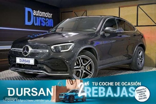 Mercedes Clase GLC Glc 300 Coupe D 4matic de 2020 con 76.523 Km por 52.190 EUR. en Madrid