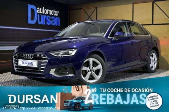  Audi A4 Advanced 30 Tdi 100kw 136cv S Tronic de 2021 con 70.325 Km por 27.790 EUR. en Madrid 