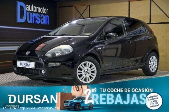 Fiat Punto 1.2 8v 51kw 69cv Gasolina Ss de 2017 con 108.487 Km por 7.990 EUR. en Madrid