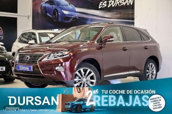  Lexus RX 450h Executive de 2015 con 93.734 Km por 23.990 EUR. en Madrid 