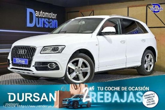  Audi Q5 2.0tdi S Line Quattro-ultra S Tronic 120kw de 2017 con 142.358 Km por 22.490 EUR. en Madrid 