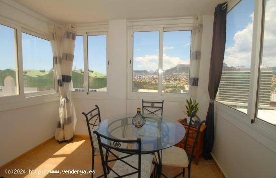 Apartamento en la playa de  La Fossa  con vistas al mar y el Peñón de Ifach. - ALICANTE