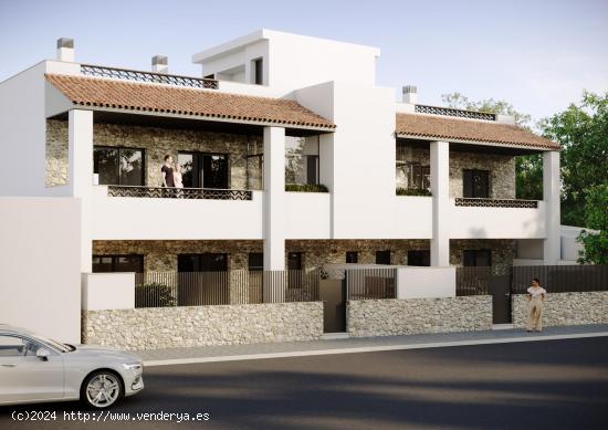 BUNGALOWS DE OBRA NUEVA EN HONDON DE LAS NIEVES - ALICANTE